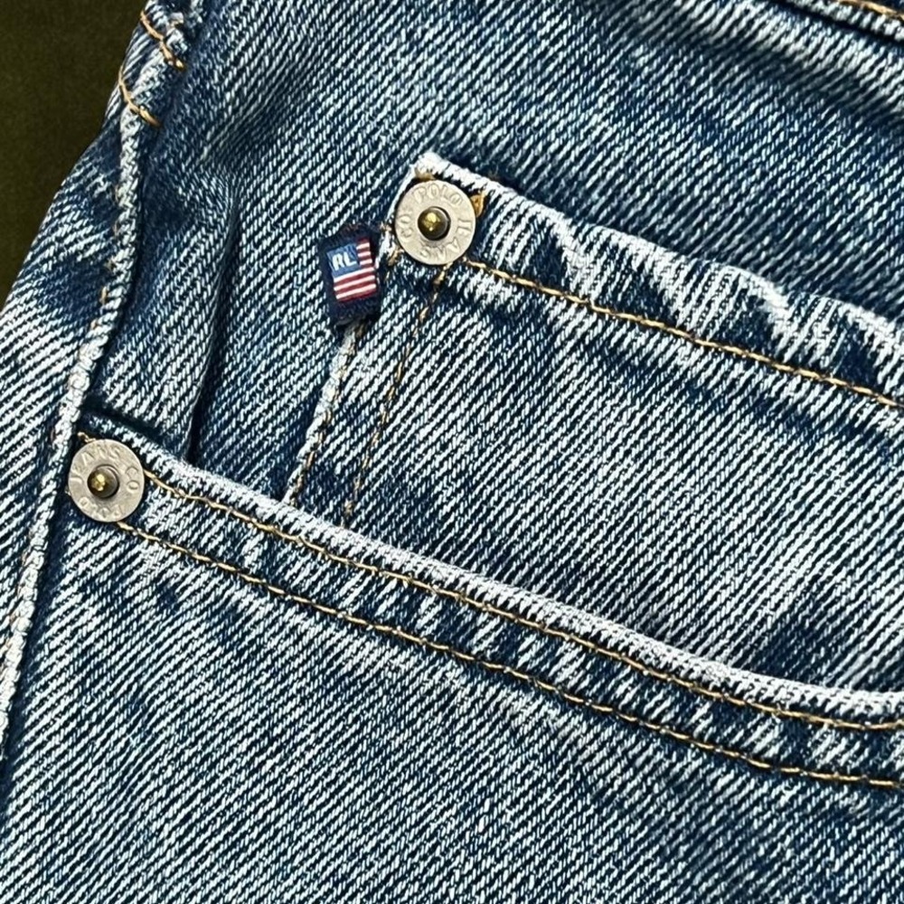 Vintage Polo Jeans Co Ralph Lauren Relaxed Fit Denim - Modern 34x31 - Picture 3 of 8
